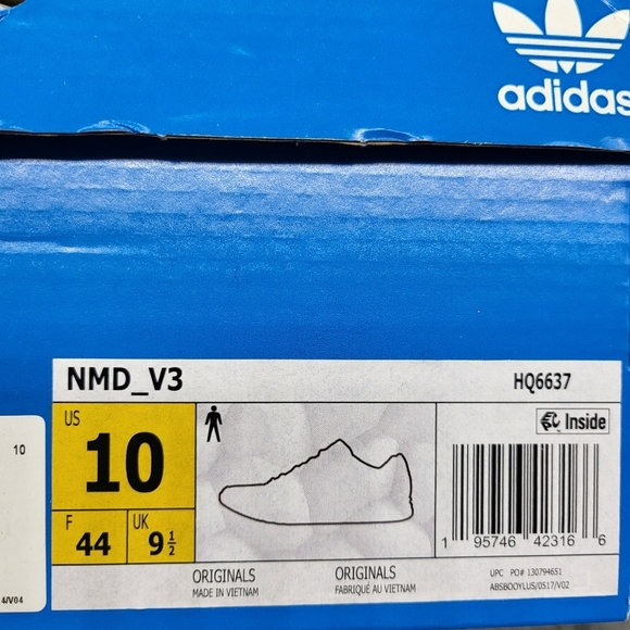 New Adidas Originals Men's NMD_V3 Running Shoes Size 10 - Picture 8 of 8